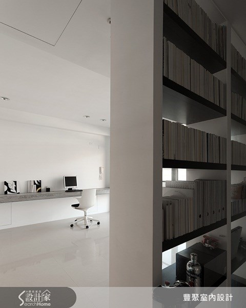 70坪新成屋(5年以下)＿簡約風書房案例圖片＿豐聚室內設計＿豐聚_02之16