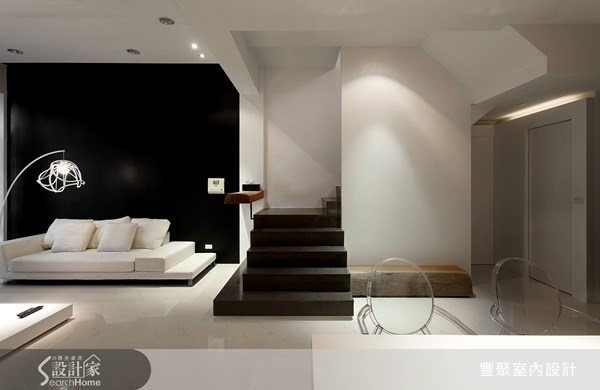 70坪新成屋(5年以下)＿簡約風客廳案例圖片＿豐聚室內設計＿豐聚_02之11