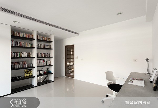 70坪新成屋(5年以下)＿簡約風書房案例圖片＿豐聚室內設計＿豐聚_02之17