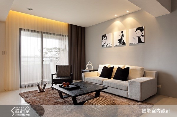 50坪中古屋(5~15年)＿休閒風客廳案例圖片＿豐聚室內設計＿豐聚_04之3
