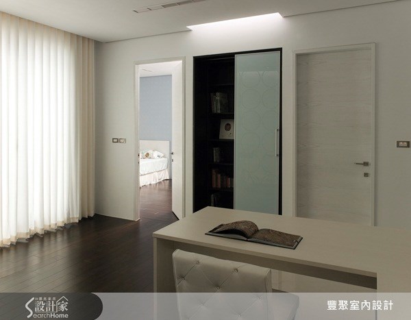 75坪中古屋(5~15年)＿現代風書房案例圖片＿豐聚室內設計＿豐聚_05之28