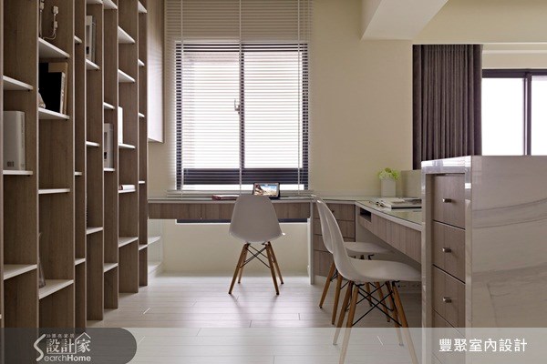 40坪預售屋＿現代風書房案例圖片＿豐聚室內設計＿豐聚_07之10