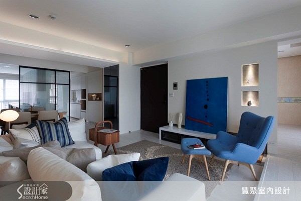 23坪新成屋(5年以下)＿北歐風玄關客廳餐廳廚房案例圖片＿豐聚室內設計＿豐聚_11之7