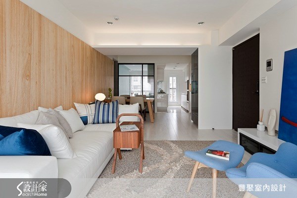 23坪新成屋(5年以下)＿北歐風玄關客廳餐廳廚房案例圖片＿豐聚室內設計＿豐聚_11之5