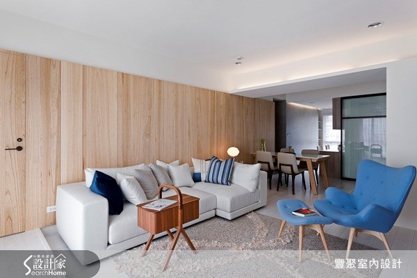 23坪新成屋(5年以下)＿北歐風客廳書房案例圖片＿豐聚室內設計＿豐聚_11之10