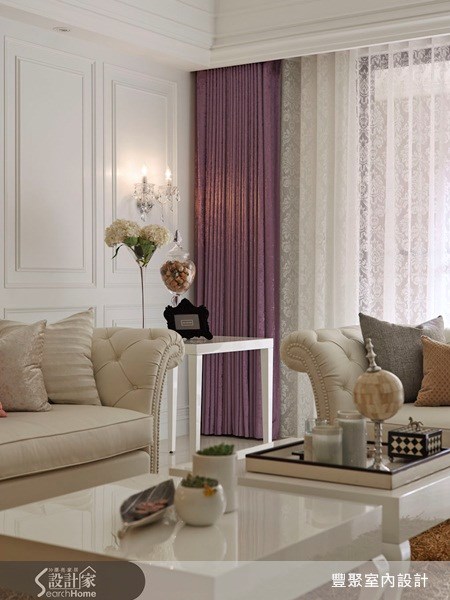 47坪新成屋(5年以下)＿新古典客廳案例圖片＿豐聚室內設計＿豐聚_12之5