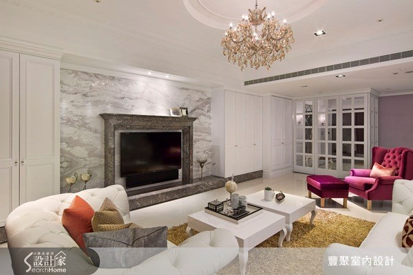 47坪新成屋(5年以下)＿新古典玄關客廳案例圖片＿豐聚室內設計＿豐聚_12之7