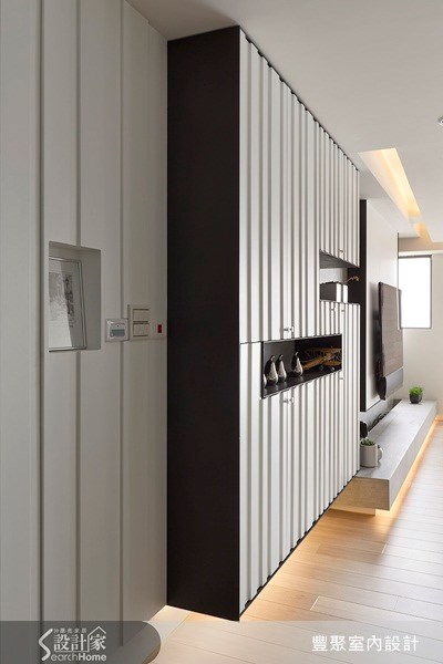 40坪中古屋(5~15年)＿北歐風玄關客廳案例圖片＿豐聚室內設計＿豐聚_13之3