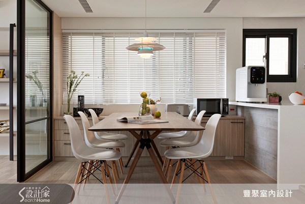 40坪中古屋(5~15年)＿北歐風餐廳案例圖片＿豐聚室內設計＿豐聚_13之12