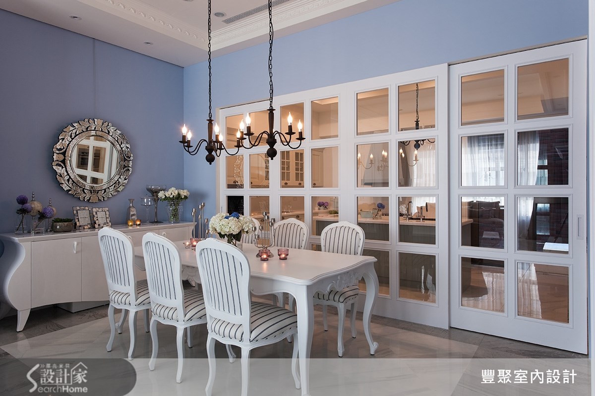 90坪新成屋(5年以下)＿新古典餐廳案例圖片＿豐聚室內設計＿豐聚_15之8
