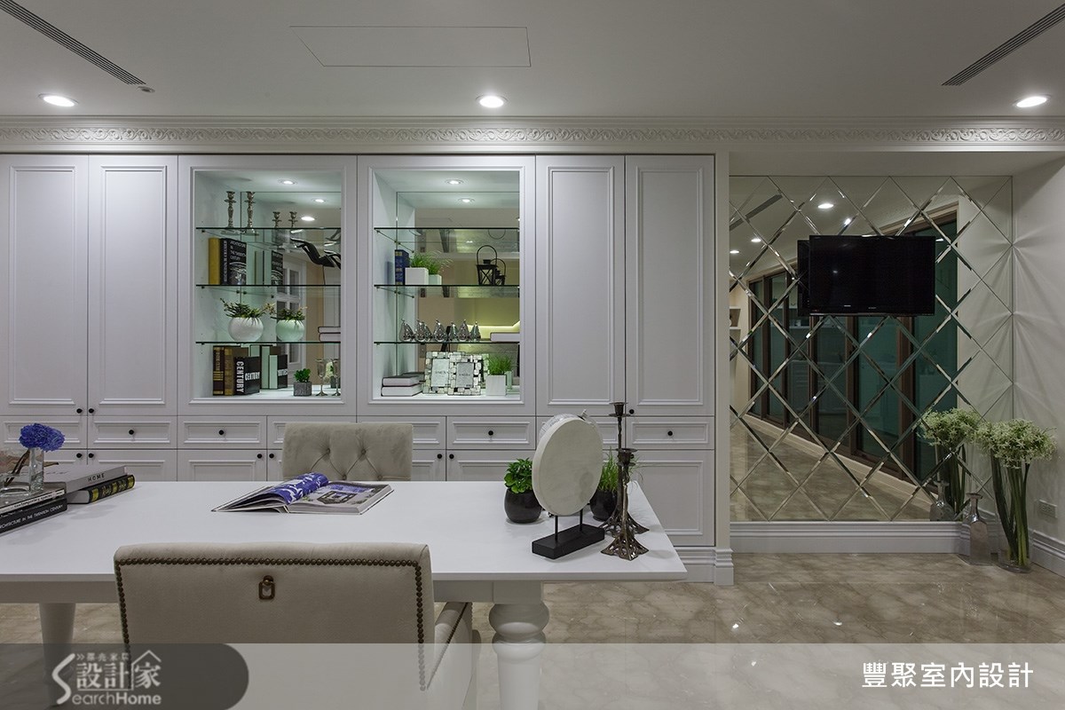90坪新成屋(5年以下)＿新古典餐廳案例圖片＿豐聚室內設計＿豐聚_15之23