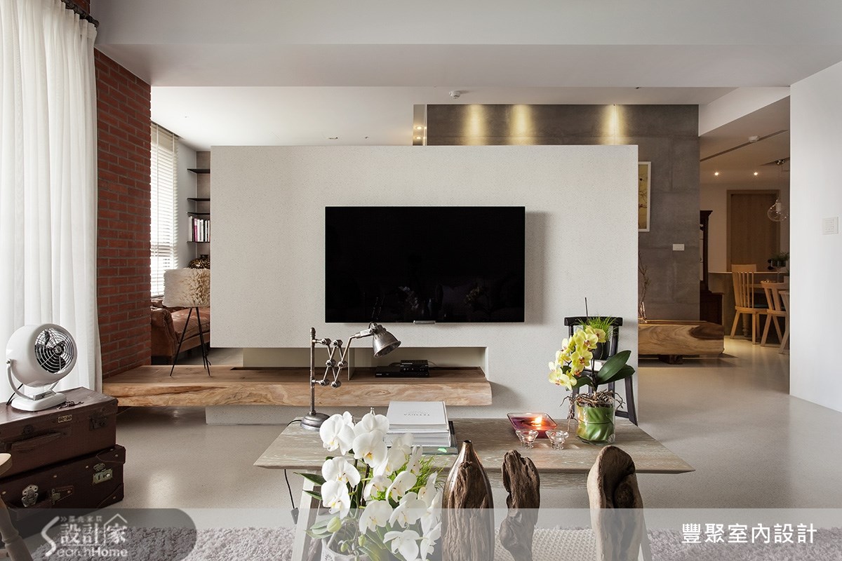 50坪新成屋(5年以下)＿現代風客廳案例圖片＿豐聚室內設計＿豐聚_16之3