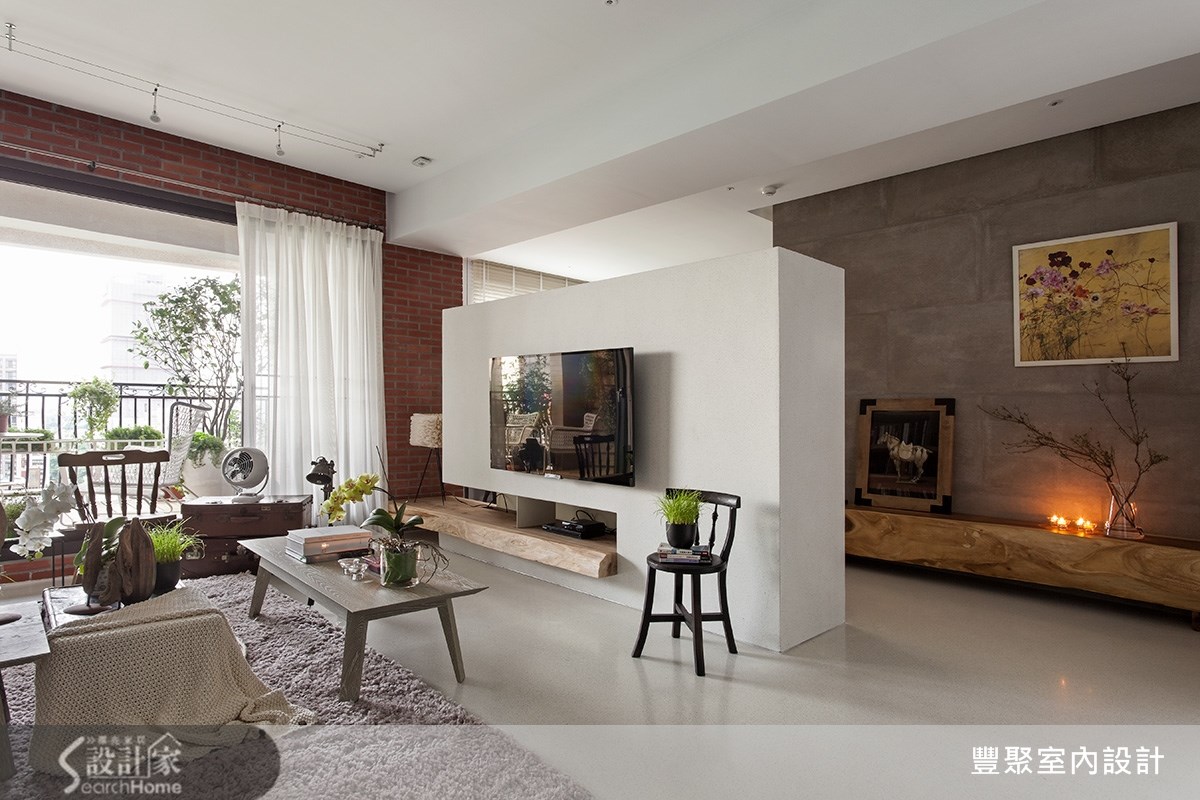 50坪新成屋(5年以下)＿現代風客廳案例圖片＿豐聚室內設計＿豐聚_16之4
