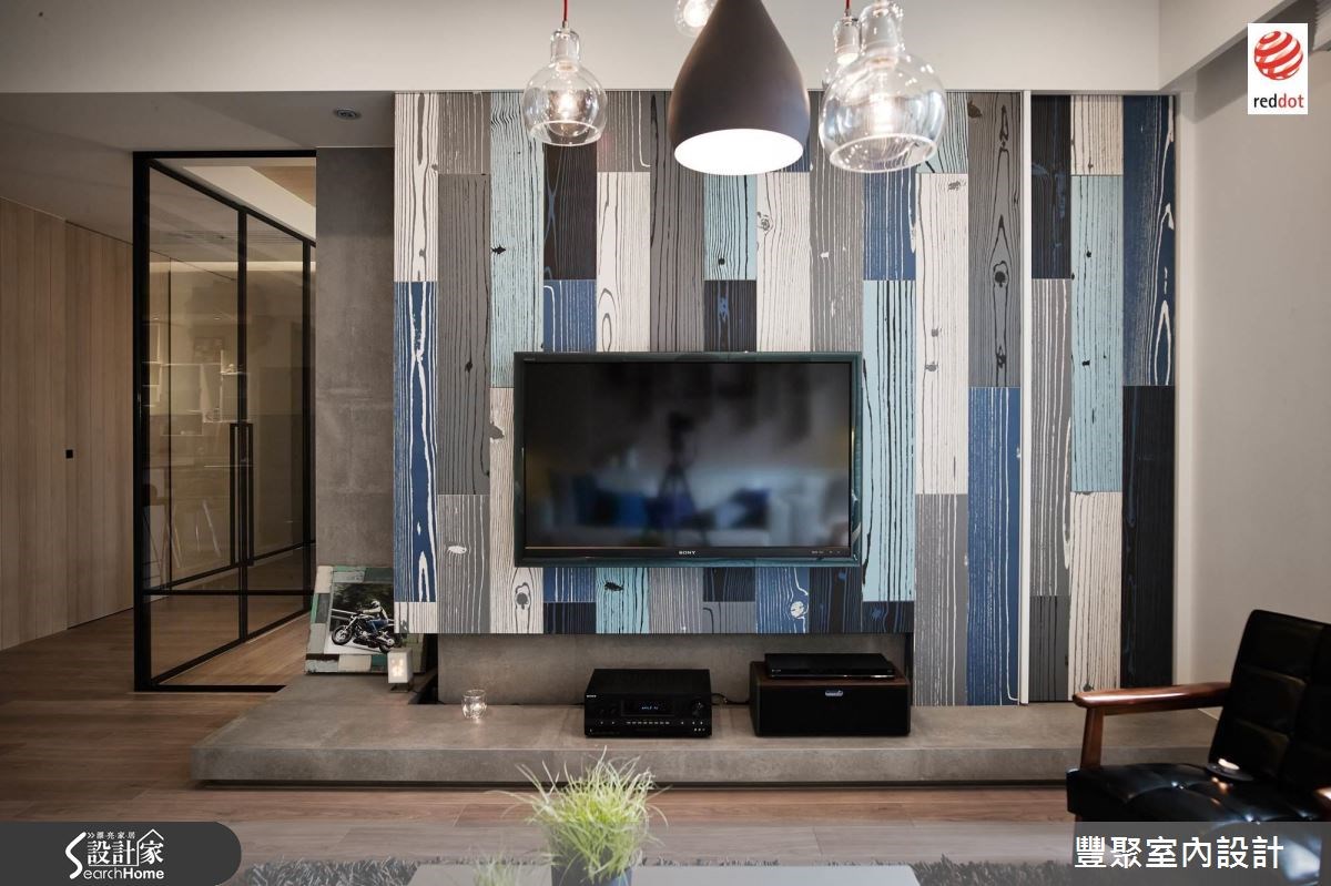 40坪新成屋(5年以下)＿北歐風客廳案例圖片＿豐聚室內設計＿豐聚_17之2