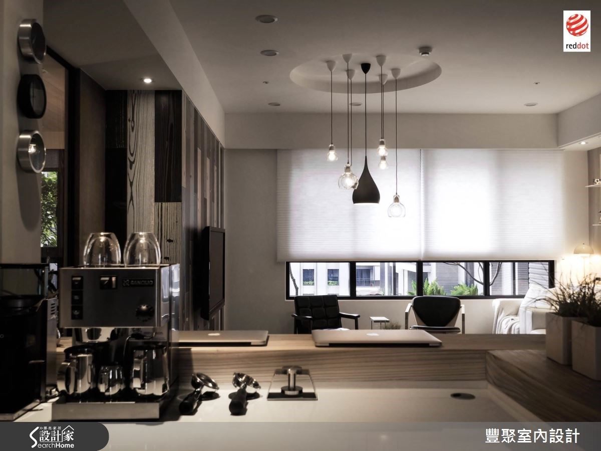 40坪新成屋(5年以下)＿北歐風客廳吧檯案例圖片＿豐聚室內設計＿豐聚_17之8