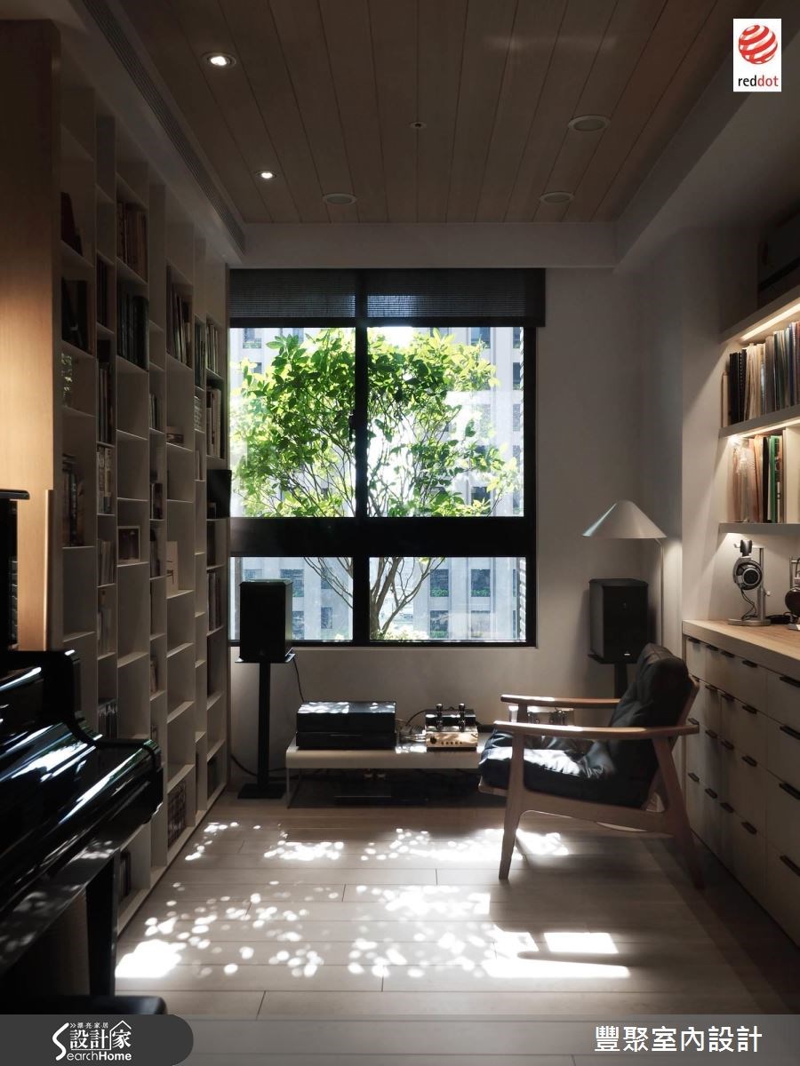 40坪新成屋(5年以下)＿北歐風書房案例圖片＿豐聚室內設計＿豐聚_17之13
