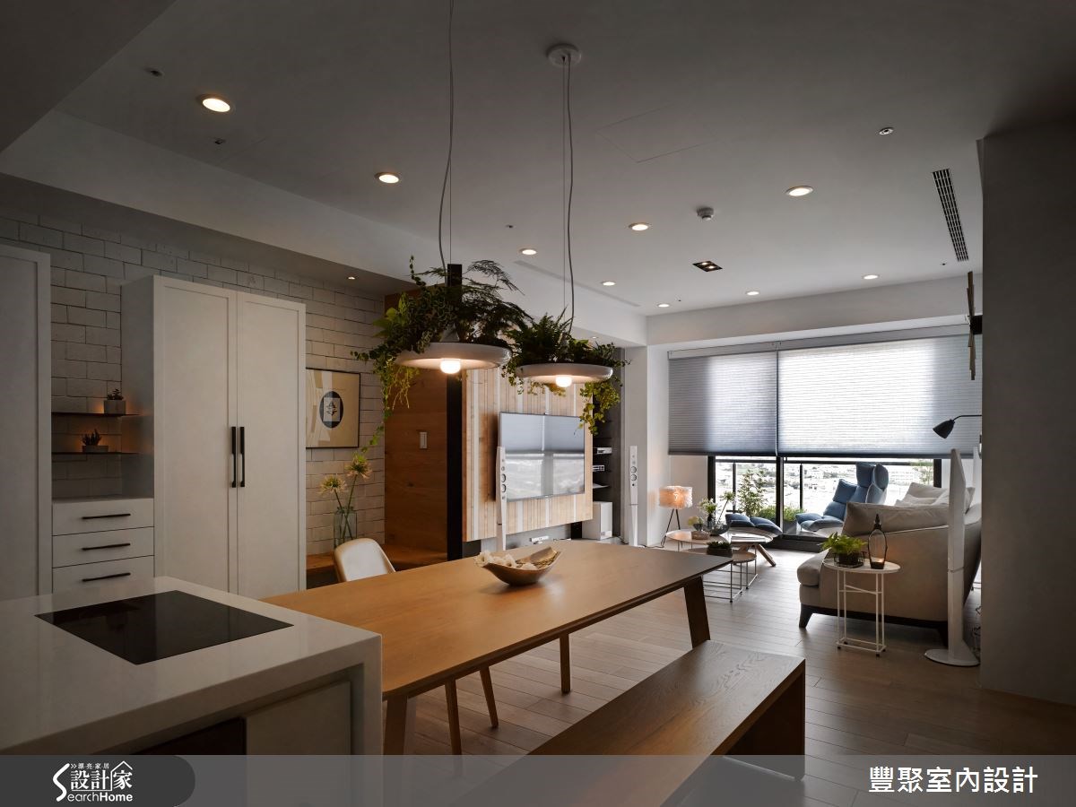 23坪新成屋(5年以下)＿北歐風餐廳案例圖片＿豐聚室內設計＿豐聚_18之4