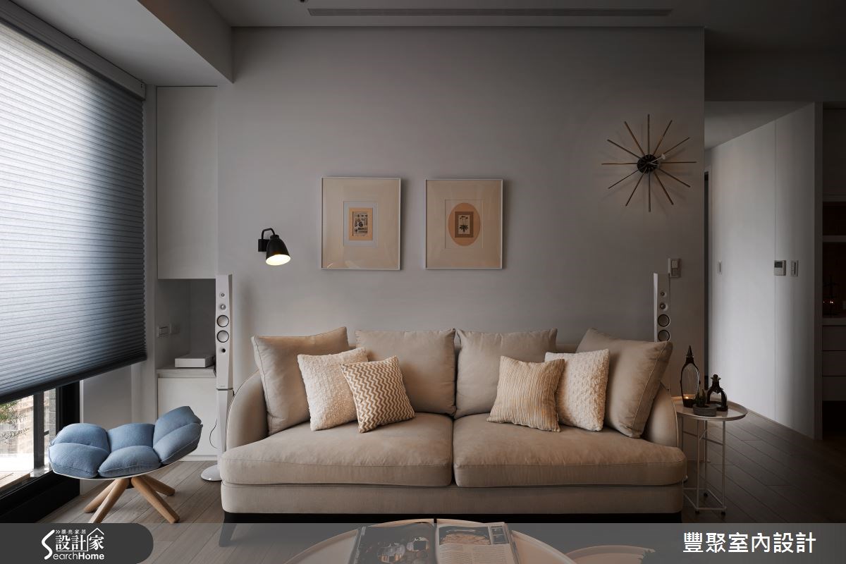 23坪新成屋(5年以下)＿北歐風客廳案例圖片＿豐聚室內設計＿豐聚_18之6