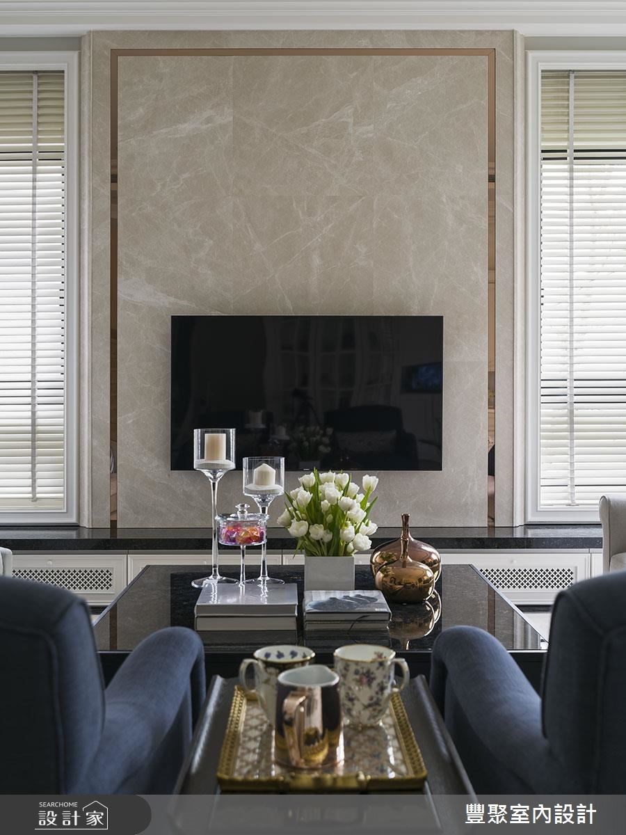 82坪新成屋(5年以下)＿新古典客廳案例圖片＿豐聚室內設計＿豐聚_21之2