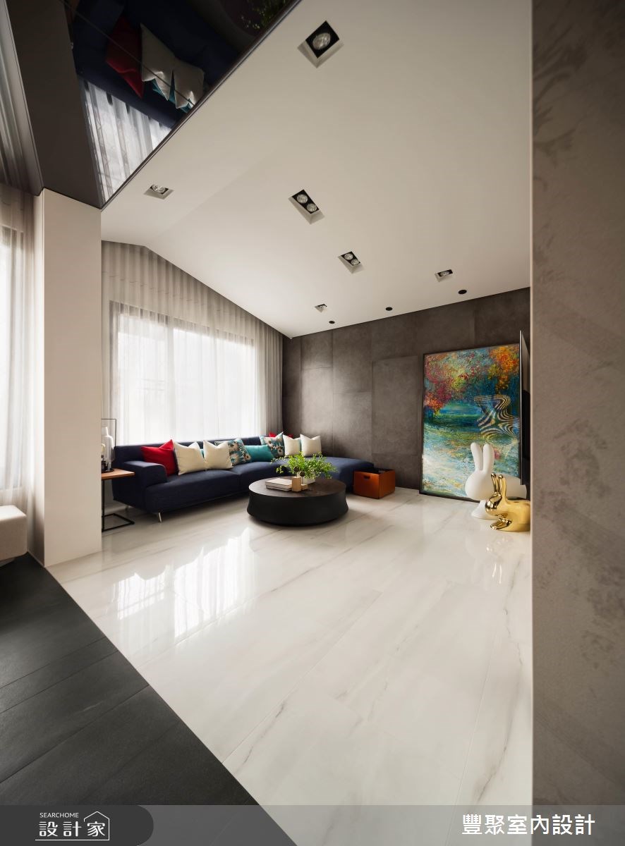 32坪老屋(16~30年)＿現代風客廳案例圖片＿豐聚室內設計＿豐聚_22之4