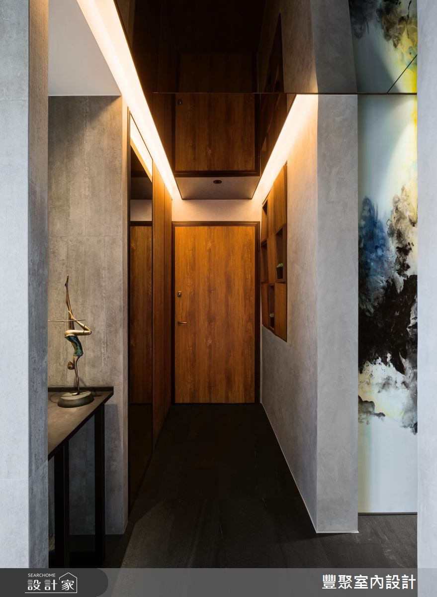 32坪老屋(16~30年)＿現代風走廊案例圖片＿豐聚室內設計＿豐聚_22之13