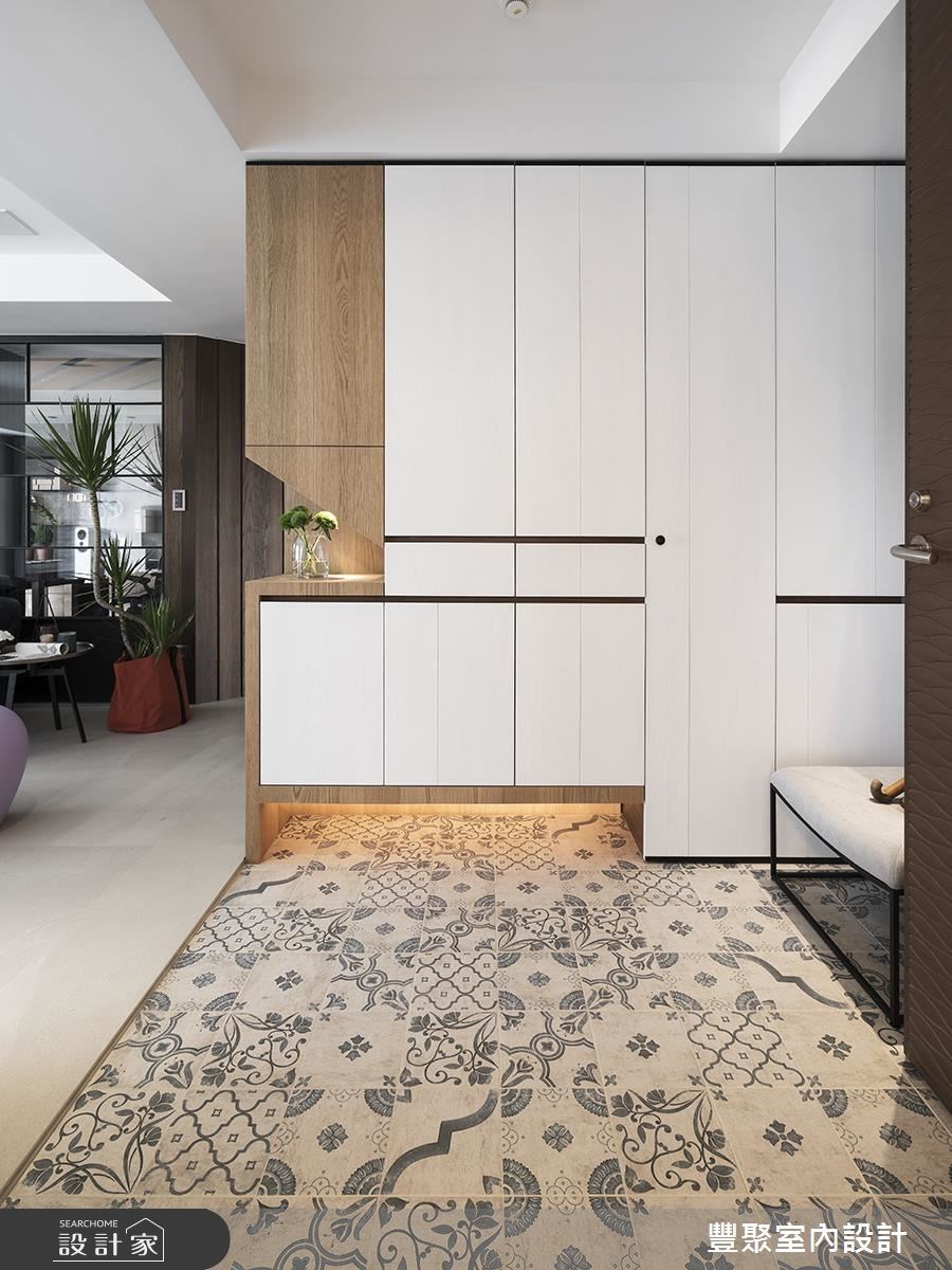 60坪新成屋(5年以下)＿現代風玄關案例圖片＿豐聚室內設計＿豐聚_23之1