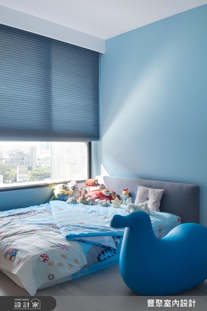 40坪新成屋(5年以下)＿現代風臥室兒童房兒童房案例圖片＿豐聚室內設計＿豐聚_24之25