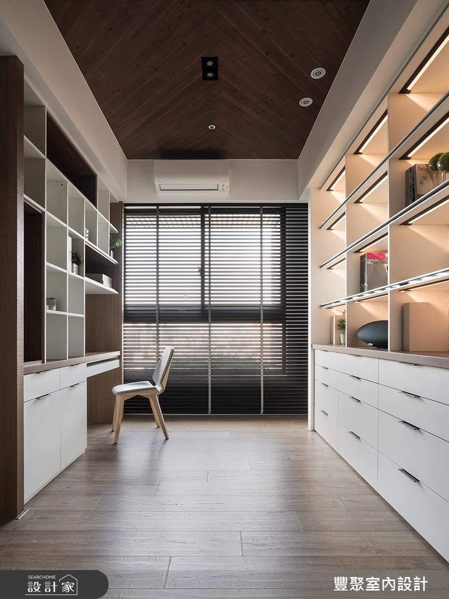 30坪新成屋(5年以下)＿現代風書房案例圖片＿豐聚室內設計＿豐聚_25之14