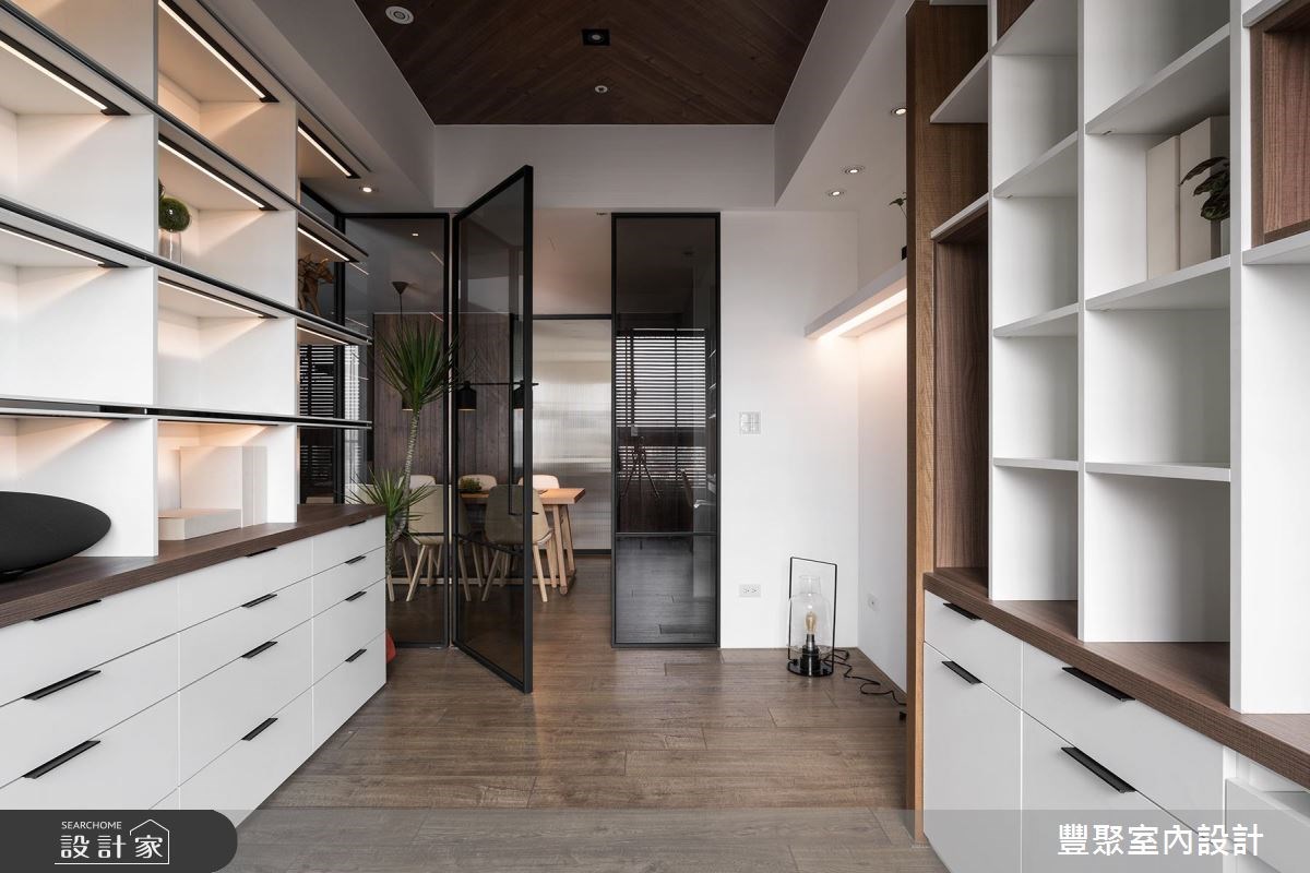 30坪新成屋(5年以下)＿現代風書房案例圖片＿豐聚室內設計＿豐聚_25之15