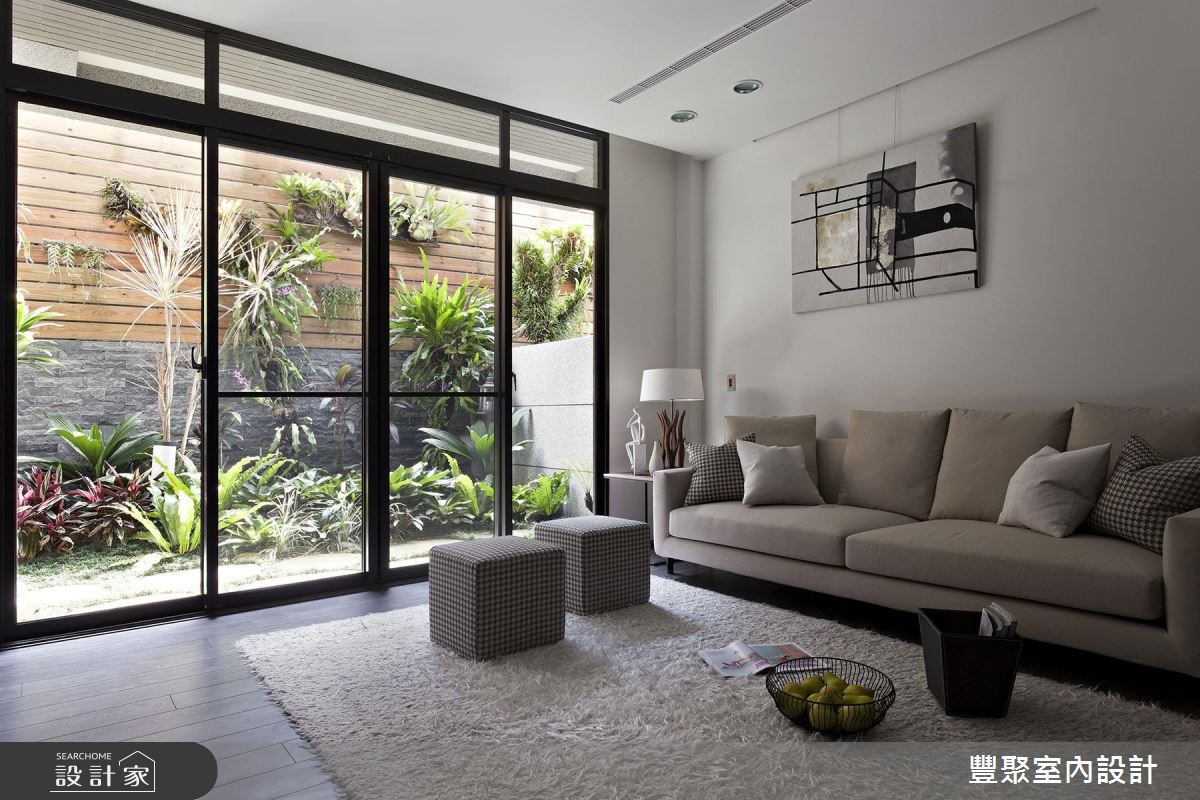 新成屋(5年以下)＿現代風客廳庭院案例圖片＿豐聚室內設計＿豐聚_26之7