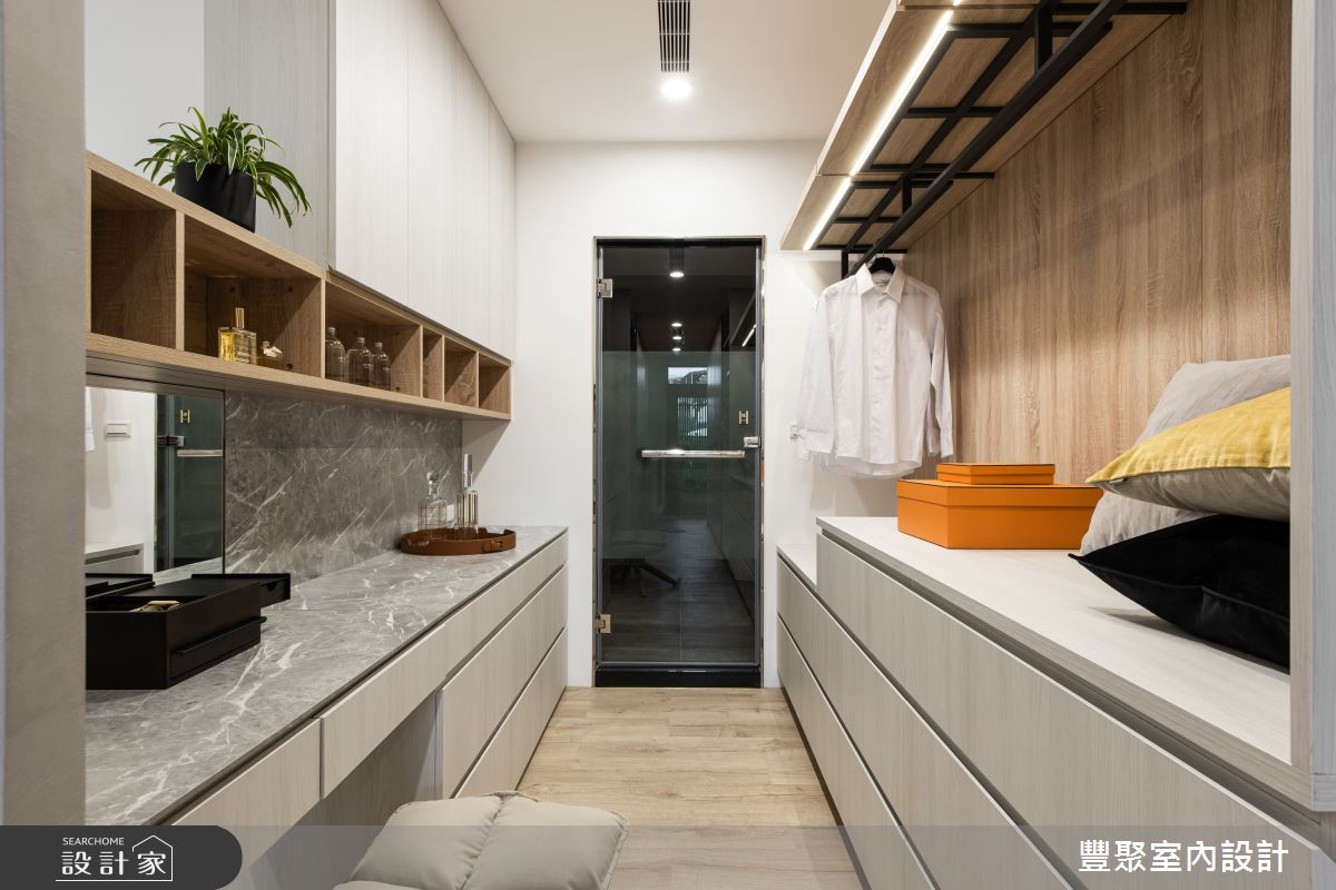 134坪新成屋(5年以下)＿混搭風更衣間案例圖片＿豐聚室內設計＿豐聚_27之14