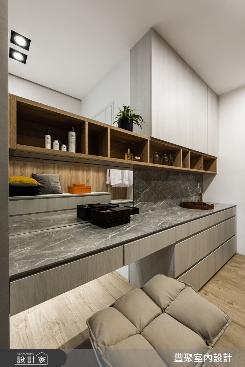 134坪新成屋(5年以下)＿混搭風更衣間案例圖片＿豐聚室內設計＿豐聚_27之15