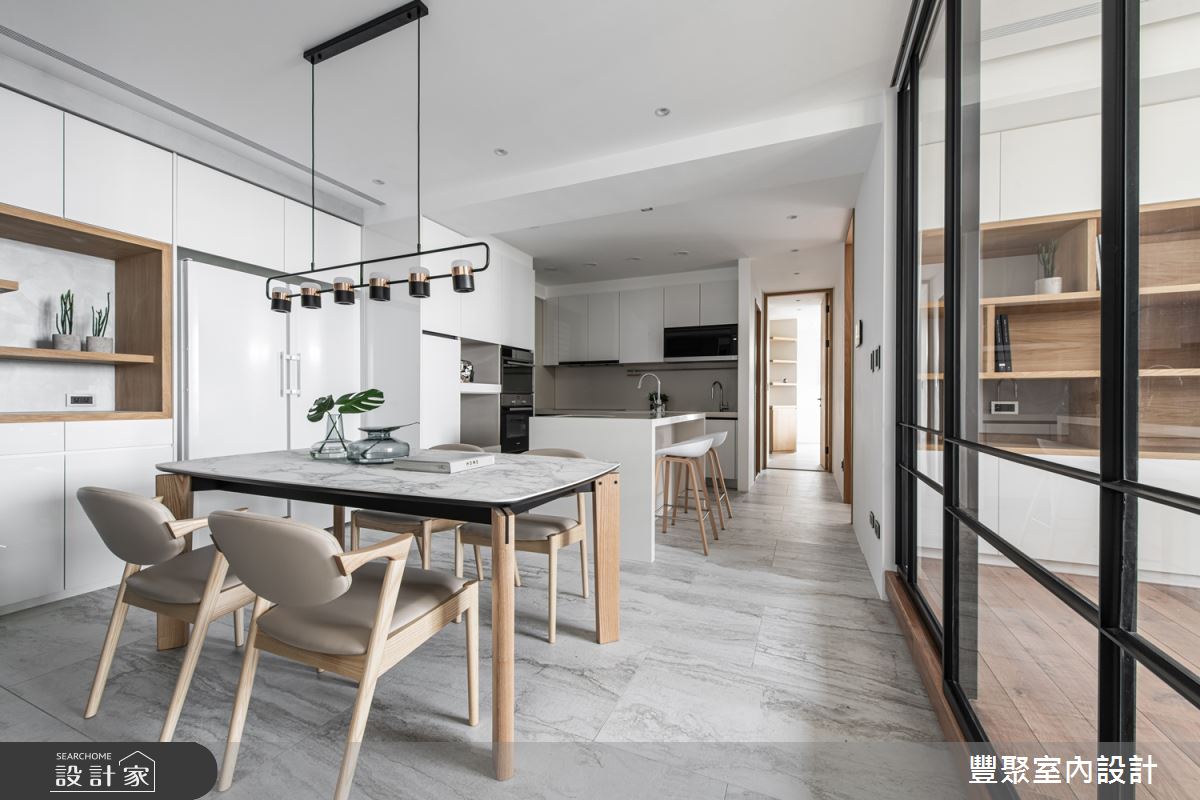 38坪新成屋(5年以下)＿現代風餐廳案例圖片＿豐聚室內設計＿豐聚_28之9