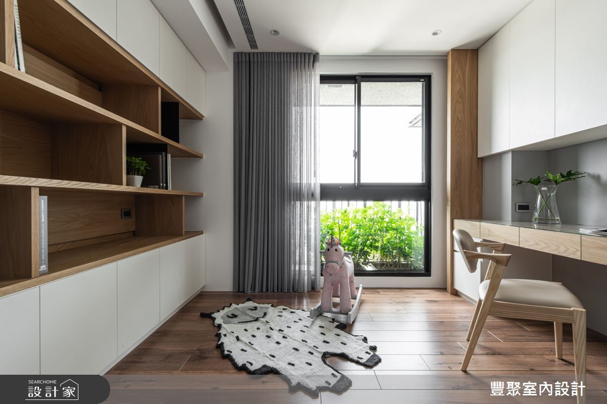 38坪新成屋(5年以下)＿現代風書房案例圖片＿豐聚室內設計＿豐聚_28之10