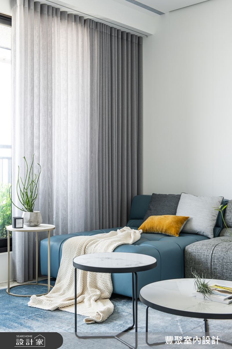 38坪新成屋(5年以下)＿現代風客廳案例圖片＿豐聚室內設計＿豐聚_28之3