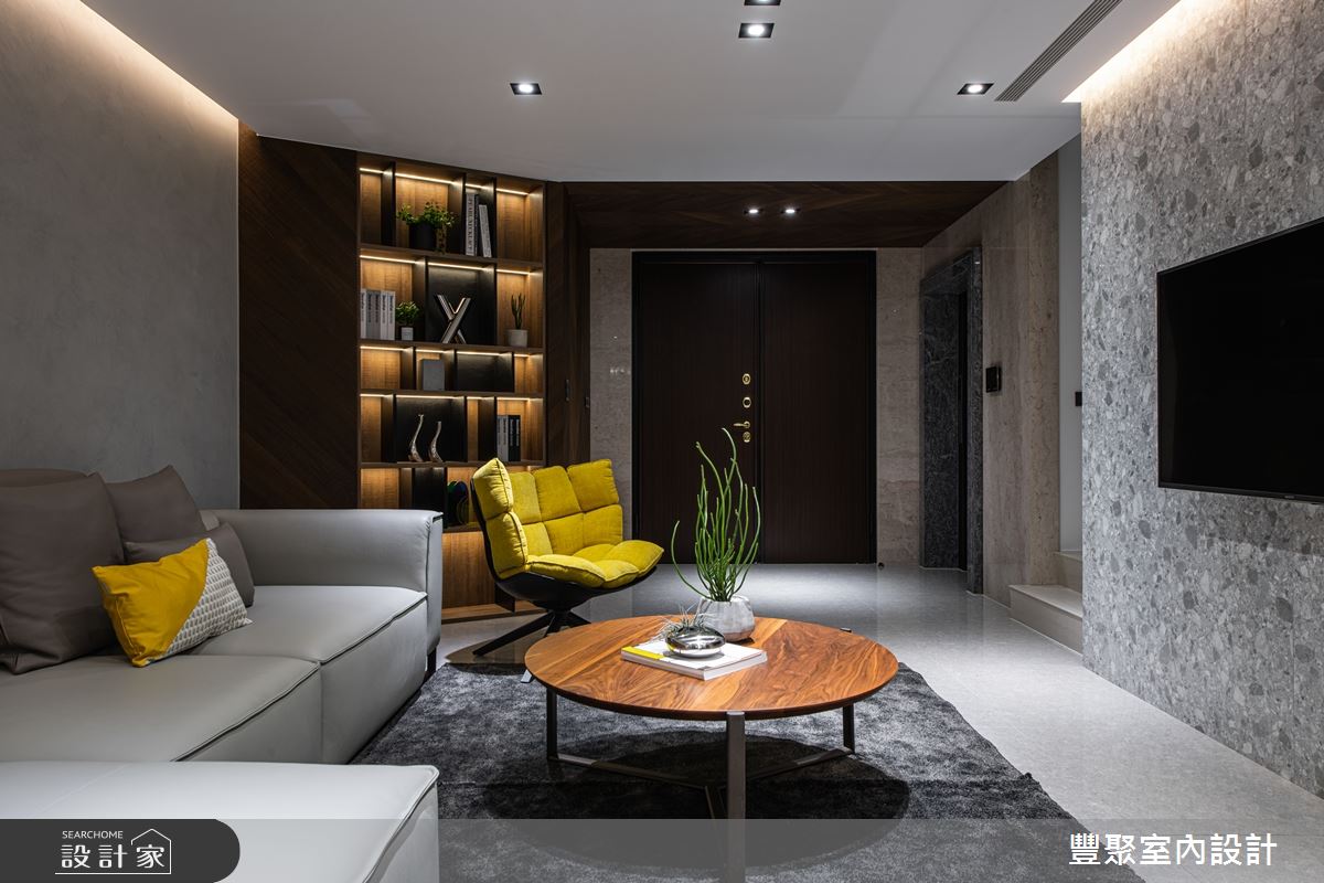 85坪新成屋(5年以下)＿現代風客廳案例圖片＿豐聚室內設計＿豐聚_29之4