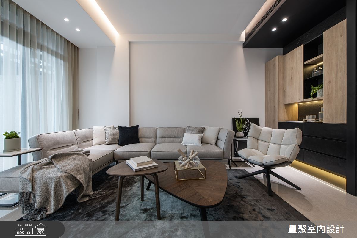 85坪新成屋(5年以下)＿現代風客廳案例圖片＿豐聚室內設計＿豐聚_29之9