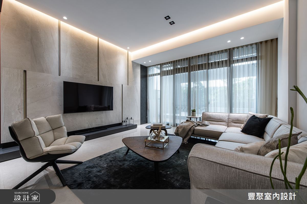 85坪新成屋(5年以下)＿現代風客廳案例圖片＿豐聚室內設計＿豐聚_29之7