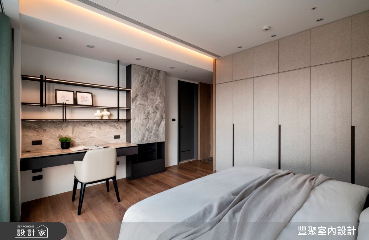 100坪新成屋(5年以下)＿現代風臥室案例圖片＿豐聚室內設計＿豐聚_30之33