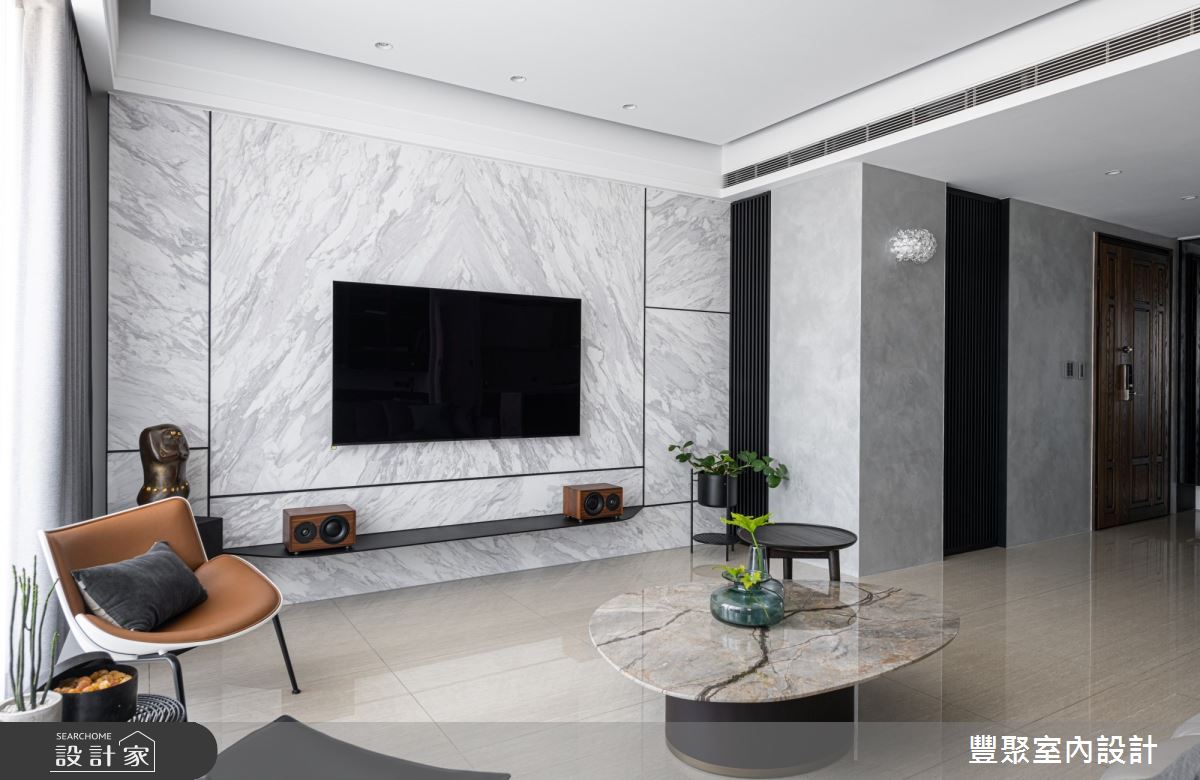 40坪新成屋(5年以下)＿現代風客廳案例圖片＿豐聚室內設計＿豐聚_31之6