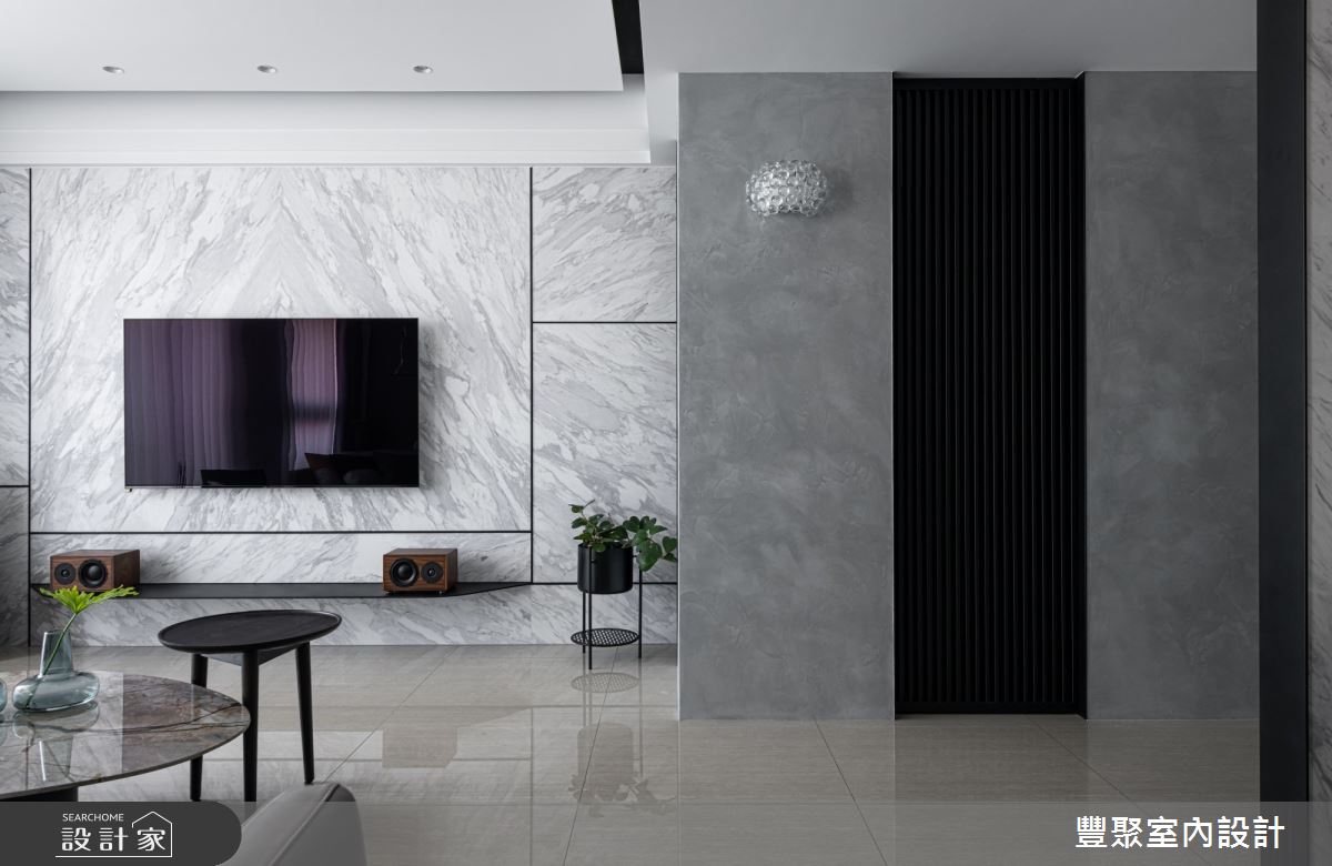 40坪新成屋(5年以下)＿現代風客廳案例圖片＿豐聚室內設計＿豐聚_31之5