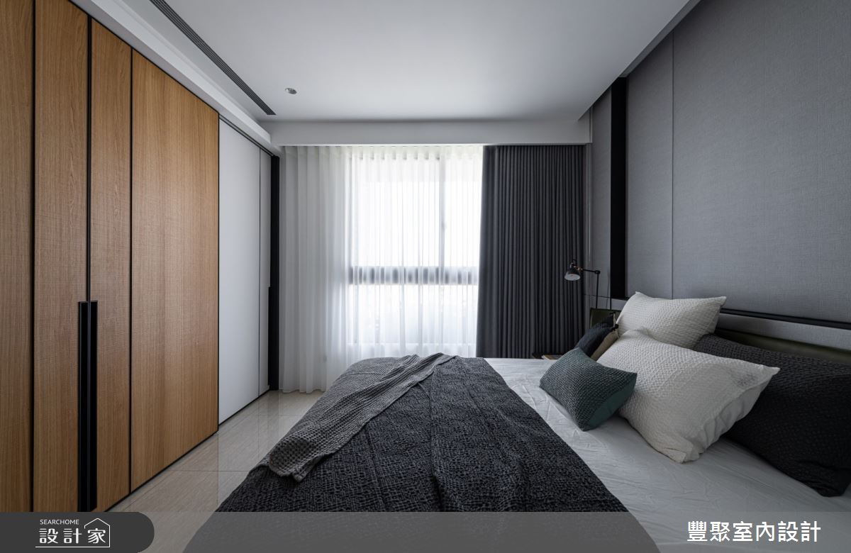 40坪新成屋(5年以下)＿現代風臥室案例圖片＿豐聚室內設計＿豐聚_31之13