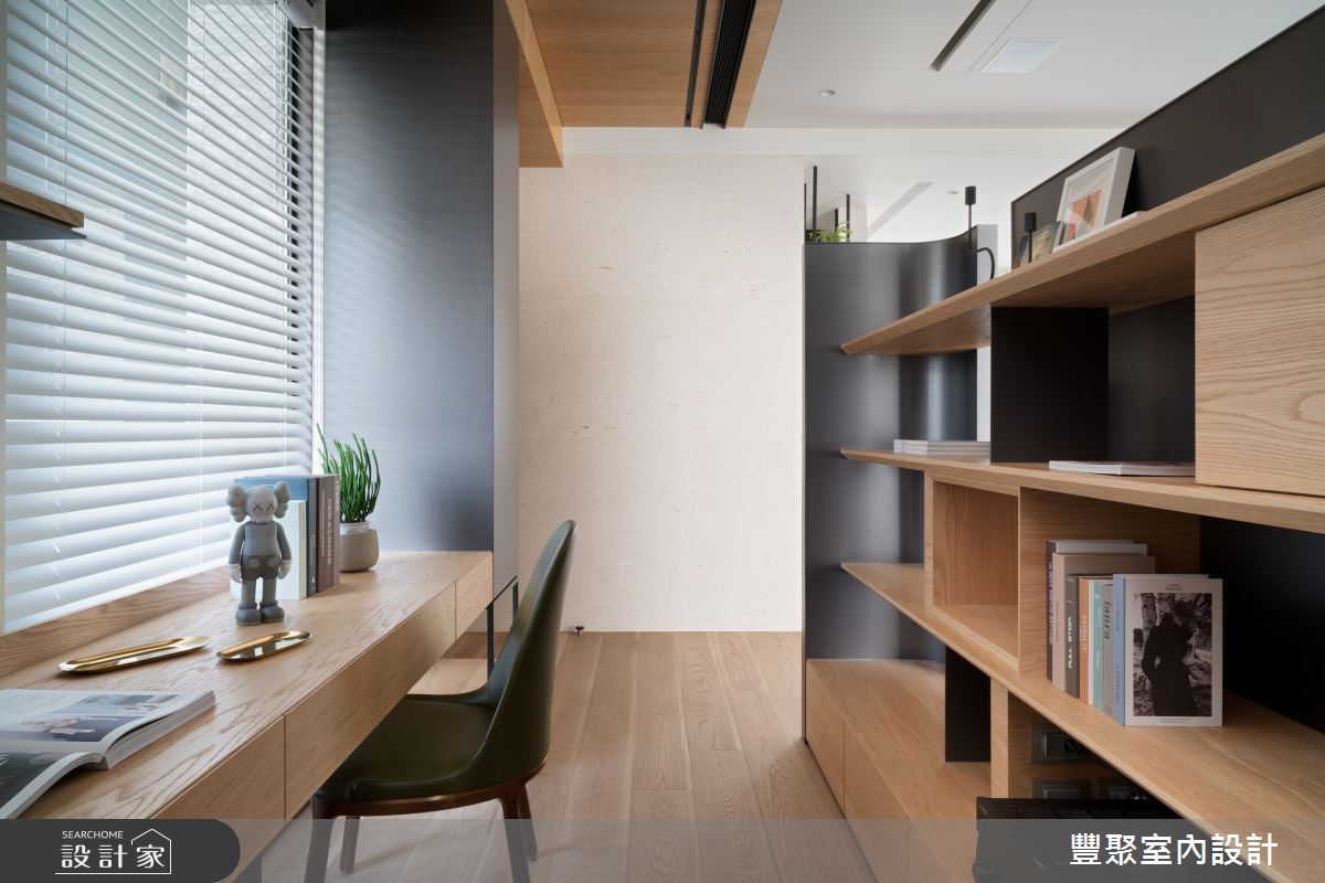 41坪新成屋(5年以下)＿北歐風書房案例圖片＿豐聚室內設計＿豐聚_32之9