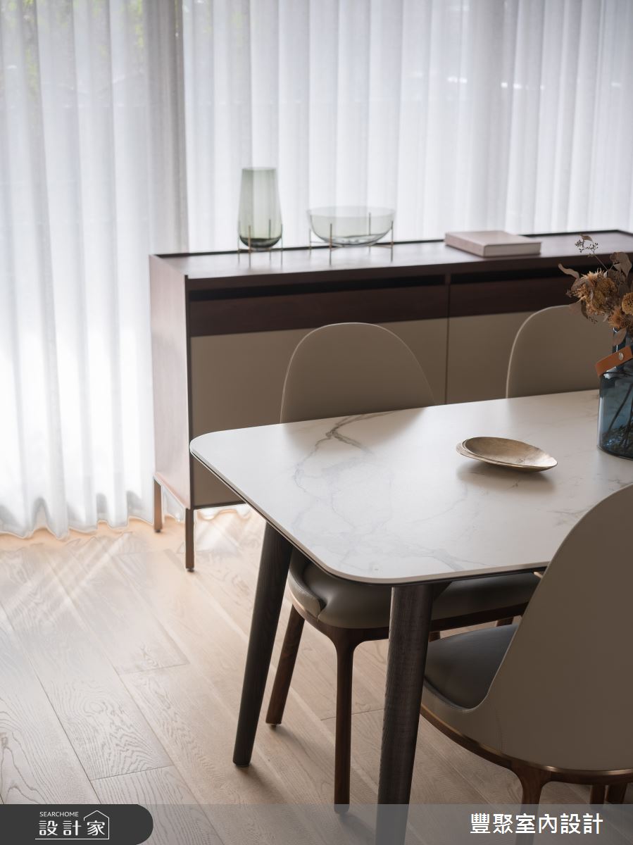 41坪新成屋(5年以下)＿北歐風餐廳案例圖片＿豐聚室內設計＿豐聚_32之13
