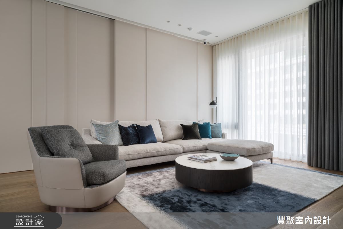 41坪新成屋(5年以下)＿北歐風客廳案例圖片＿豐聚室內設計＿豐聚_32之6