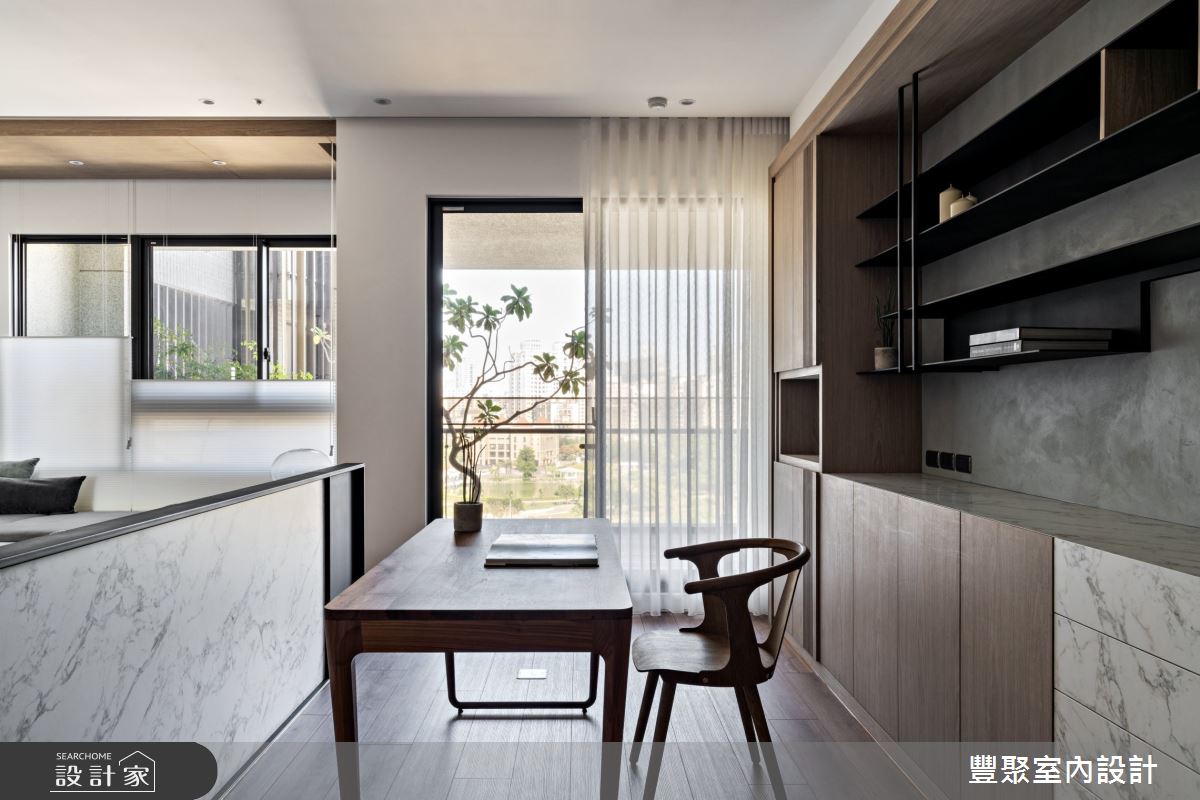 48坪新成屋(5年以下)＿現代風書房案例圖片＿豐聚室內設計＿豐聚_33之12