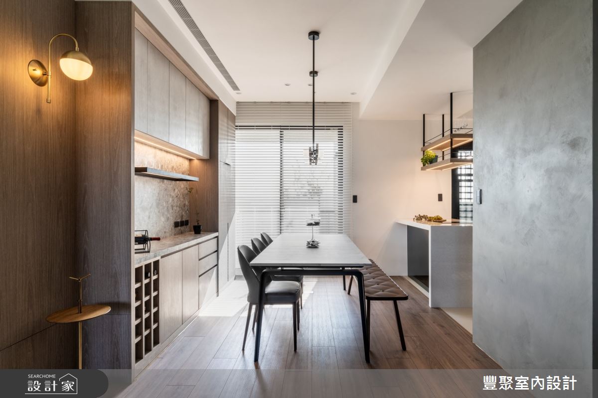 48坪新成屋(5年以下)＿現代風餐廳案例圖片＿豐聚室內設計＿豐聚_33之15