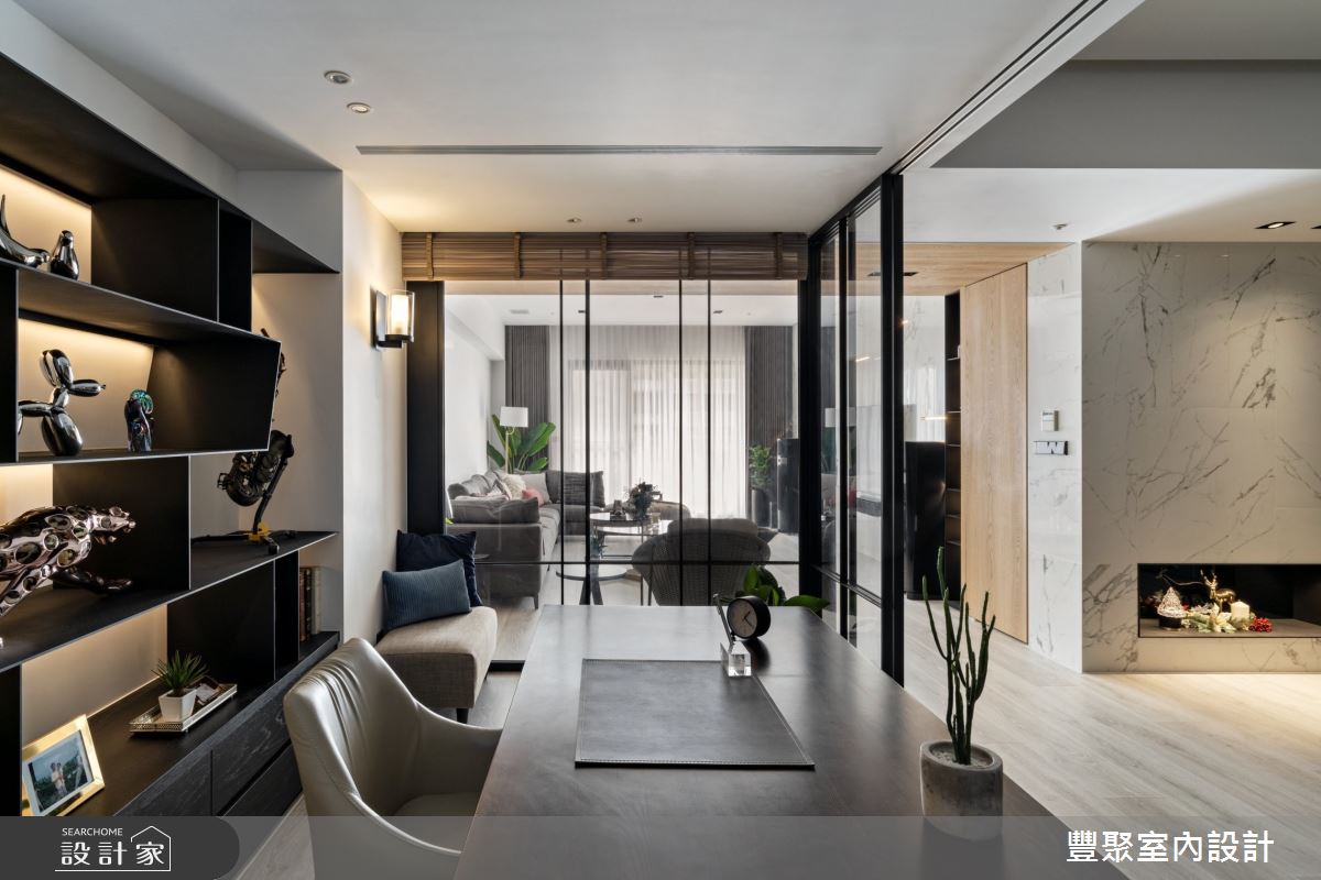 67坪新成屋(5年以下)＿現代風書房案例圖片＿豐聚室內設計＿豐聚_34之9