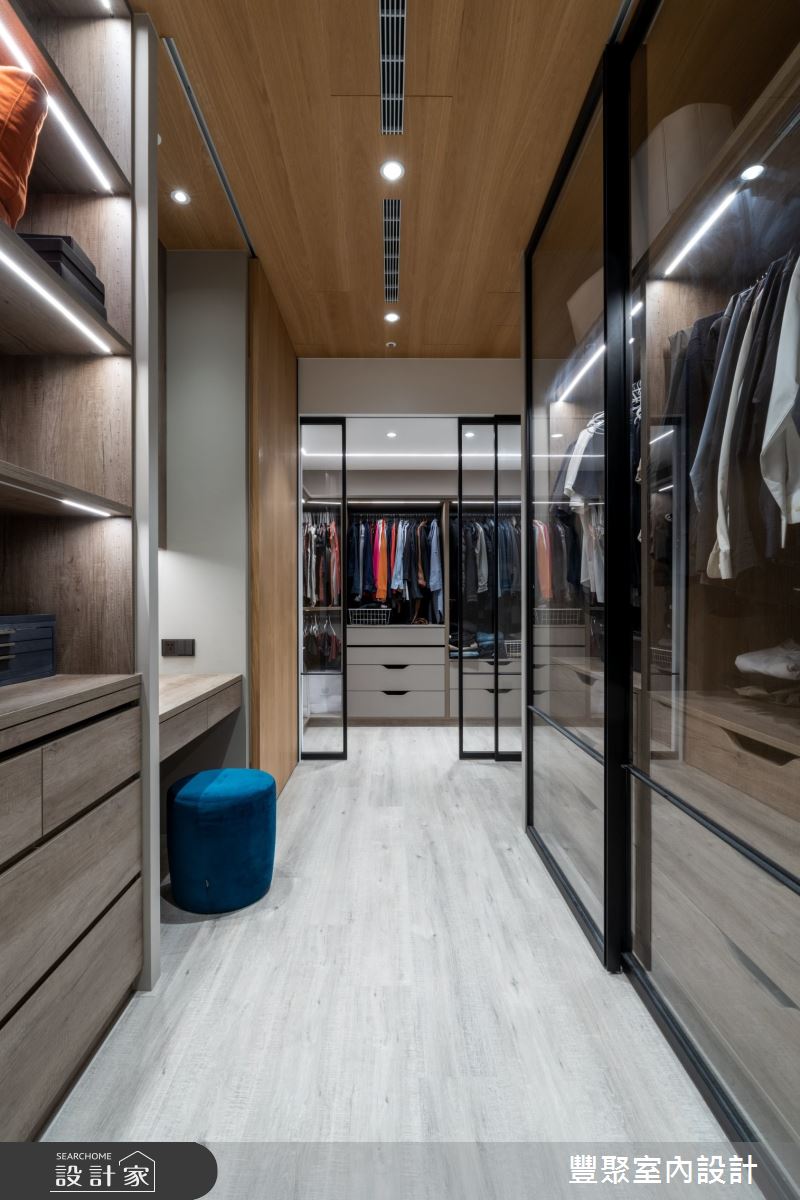 67坪新成屋(5年以下)＿現代風更衣間案例圖片＿豐聚室內設計＿豐聚_34之17