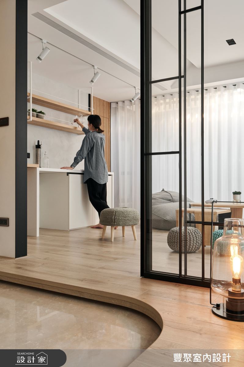 90坪新成屋(5年以下)＿現代風客廳案例圖片＿豐聚室內設計＿豐聚_36之21